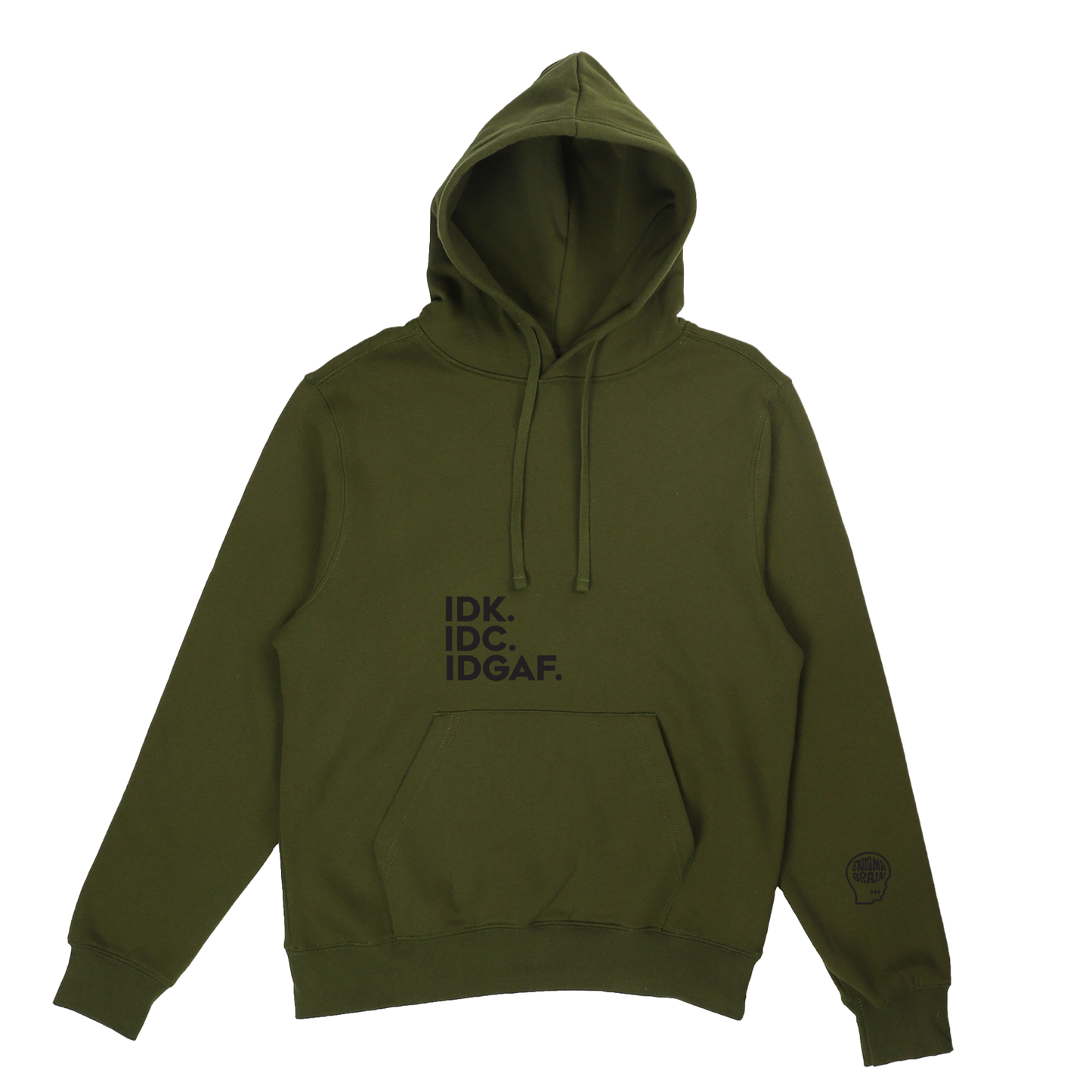 IDK SOLID VARSITY HOODIE